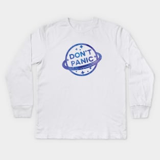 Don't Panic Kids Long Sleeve T-Shirt